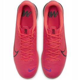 Nike Mercurial Vapor 13 Academy Ic AT7993 606 scarpe da calcio rosa rosso 1