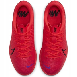 Nike Mercurial Vapor 13 Academy Ic Junior AT8137 606 scarpe da calcio rosso rosso 1