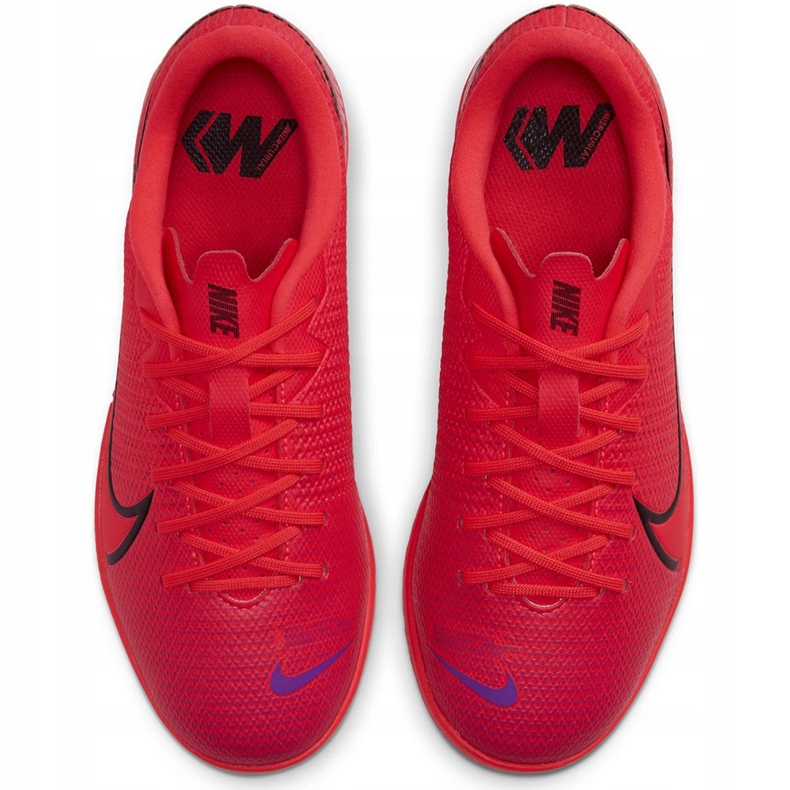 Nike Mercurial Vapor 13 Academy Ic Junior AT8137 606 scarpe da calcio rosso rosso 1
