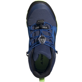 Scarpe da bambino Adidas Terrex Mid Gtx K EF2248 blu navy blu multicolore 1