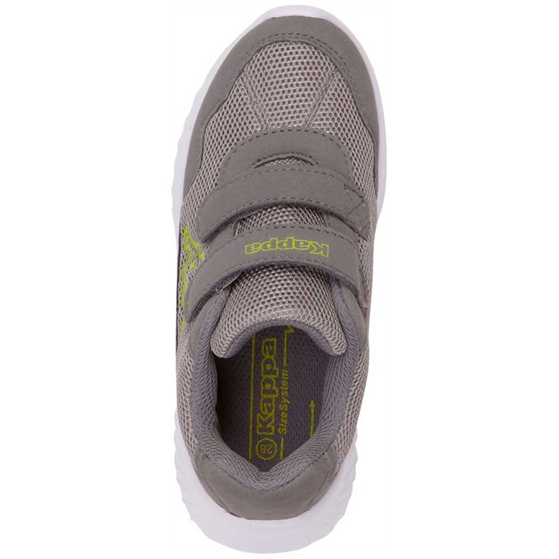 Kappa Cracker Ii K scarpe bambino grigio-lime 260647K 1633 1