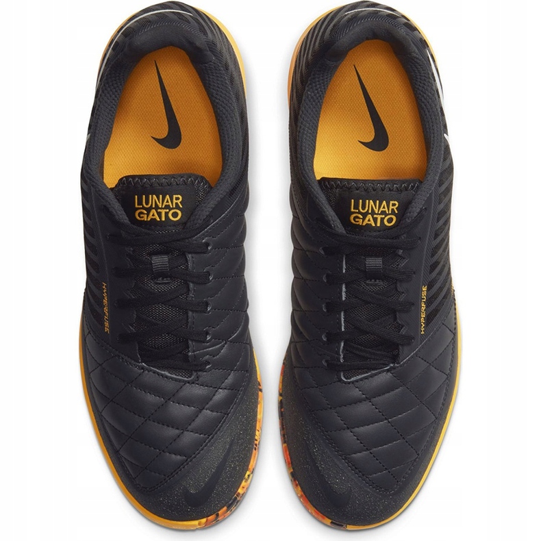 Nike LunarGato Ii 580456 018 scarpe da calcio nero nero 1