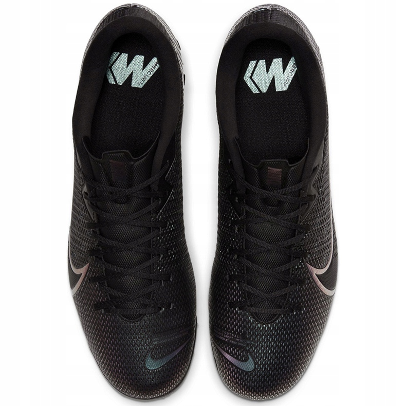 Nike Mercurial Vapor 13 Academy Tf AT7996 010 scarpe da calcio nero nero 1