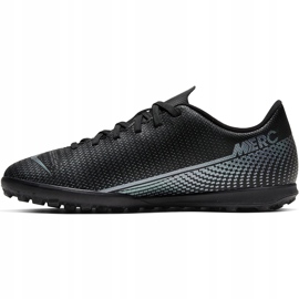 Nike Mercurial Vapor 13 Club Tf Junior AT8177 010 scarpe da calcio nero nero 1