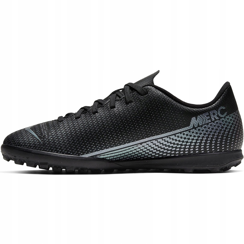 Nike Mercurial Vapor 13 Club Tf Junior AT8177 010 scarpe da calcio nero nero 1