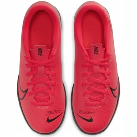 Nike Mercurial Vapor 13 Club Ic Junior AT8169 606 scarpe da calcio rosso rosso 1