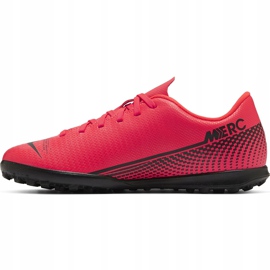 Nike Mercurial Vapor 13 Club Tf Junior AT8177 606 scarpe da calcio rosso rosso 1