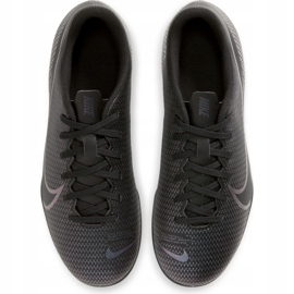 Nike Mercurial Vapor 13 Club FG / MG Junior AT8161 010 scarpe da calcio nero nero 1