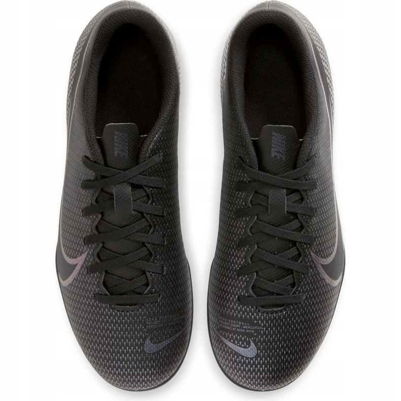 Nike Mercurial Vapor 13 Club FG / MG Junior AT8161 010 scarpe da calcio nero nero 1