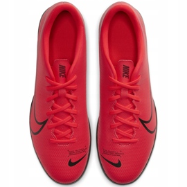 Nike Mercurial Vapor 13 Club Tf AT7999 606 scarpe da calcio rosso rosso 1