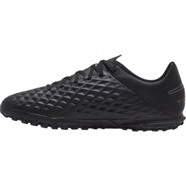 Scarpe da calcio Nike Tiempo Legend 8 Club Tf AT6109 010 nero nero 1