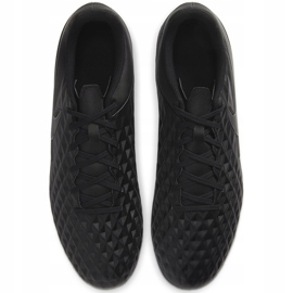 Nike Tiempo Legend 8 Club FG / MG AT6107 010 scarpe da calcio nero nero 1