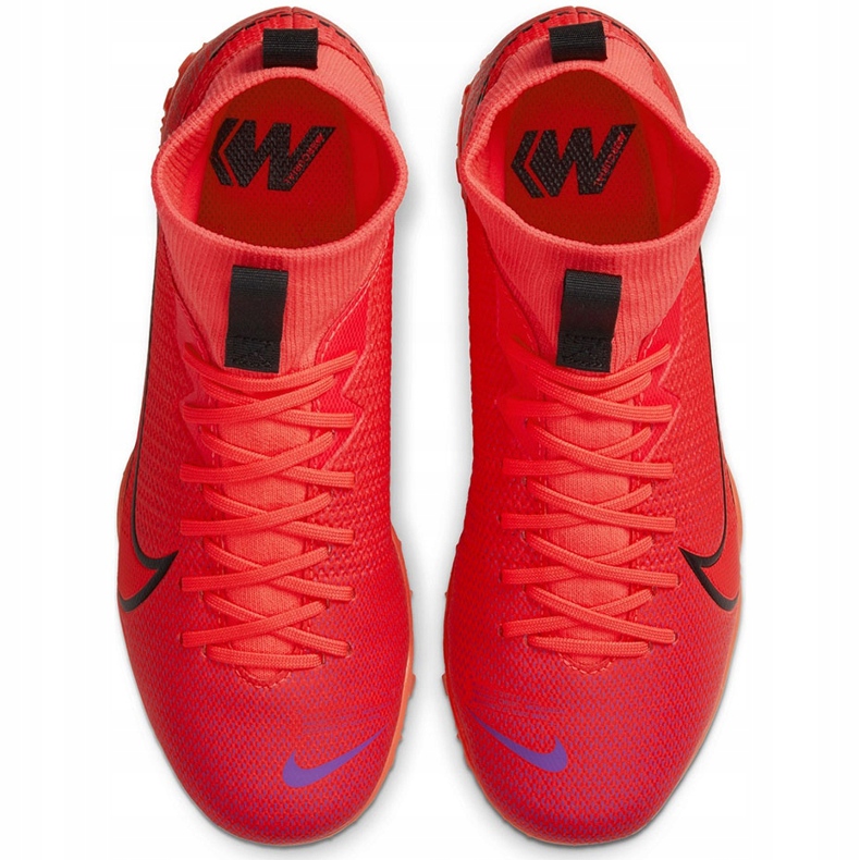 Scarpa da calcio Nike Mercurial Superfly 7 Academy Tf AT7978 606 rosso rosso 1