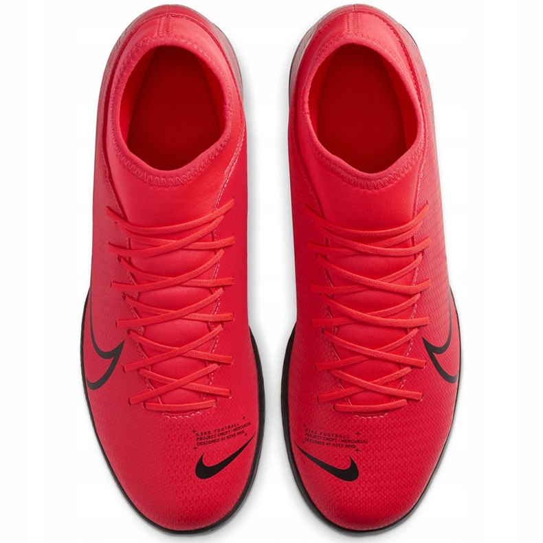 Nike Mercurial Superfly 7 Club Ic AT7979 606 scarpe da calcio nero rosso 1
