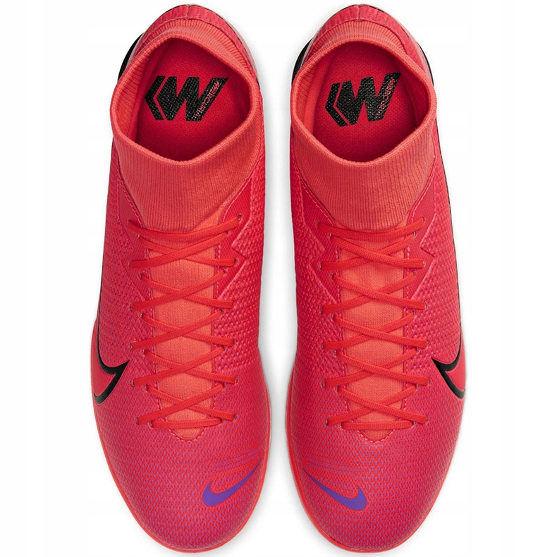 Nike Mercurial Superfly 7 Academy Ic AT7975 606 scarpe da calcio rosso rosso 1