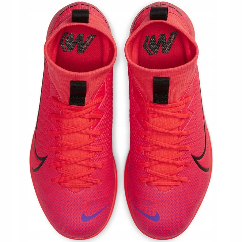Nike Mercurial Superfly 7 Academy Ic Junior AT8135 606 scarpe da calcio rosso rosso 1
