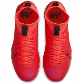 Scarpa da calcio Nike Mercurial Superfly 7 Academy Tf Junior AT8143 606 rosso rosso 1