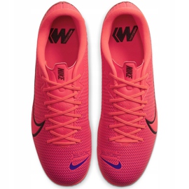 Nike Mercurial Vapor 13 Academy Tf AT7996 606 scarpe da calcio rosso rosso 1