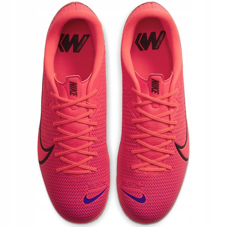 Nike Mercurial Vapor 13 Academy Tf AT7996 606 scarpe da calcio rosso rosso 1