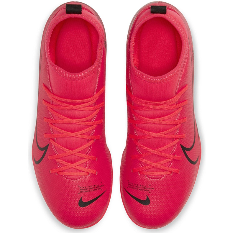 Nike Mercurial Superfly 7 Club FG / MG Junior AT8150 606 scarpe da calcio rosso rosso 1