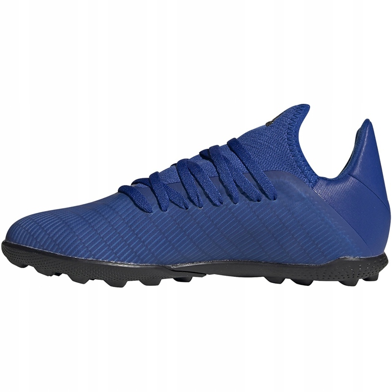 Scarpe da calcio Adidas X 19.3 Tf Junior EG7172 blu blu 1