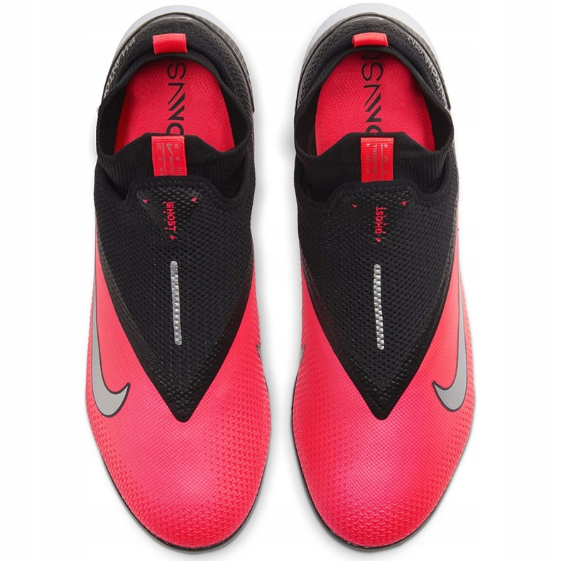 Scarpa da calcio Nike React Phantom Vsn 2 Pro Df Ic CD4170 606 rosso nero rosso 1
