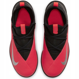 Nike Phantom Vsn 2 Club Df Tf Junior CD4079 606 scarpe da calcio rosso rosso 1