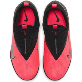 Nike Phantom Vsn 2 Academy Df Tf Junior CD4078 606 scarpe da calcio rosso rosso 1