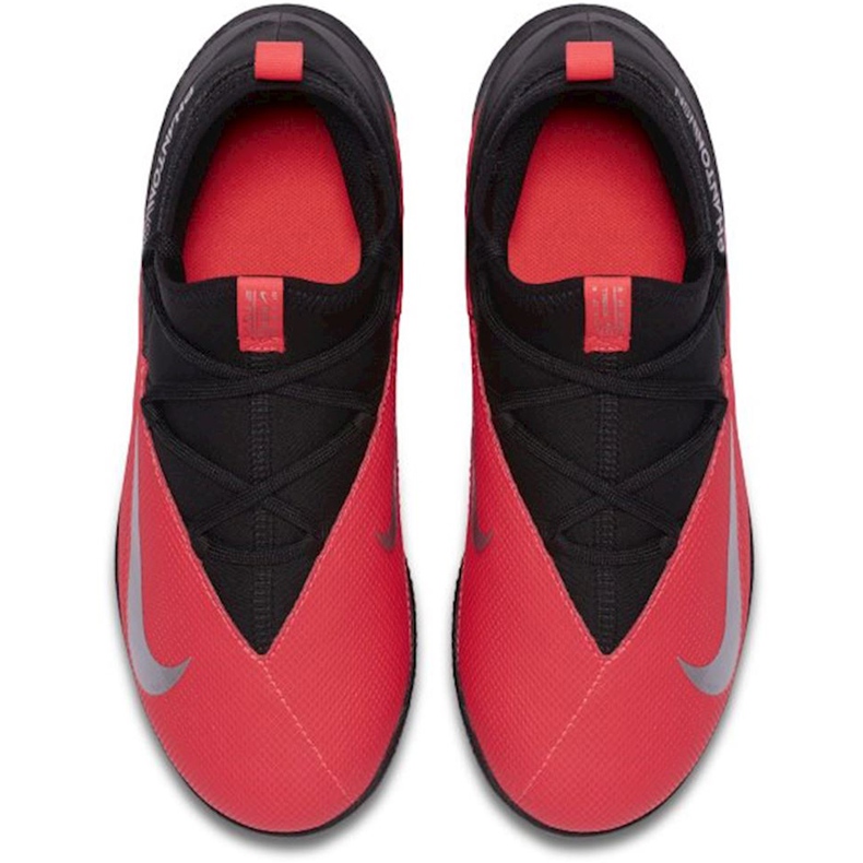 Nike Phantom Vsn 2 Club Df Ic Junior CD4072 606 scarpe da calcio rosso nero 1