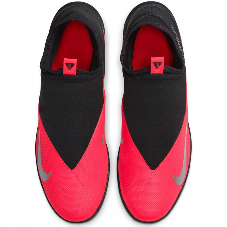 Nike Phantom Vsn 2 Club Df Tf CD4173 606 scarpe da calcio rosso rosso 1