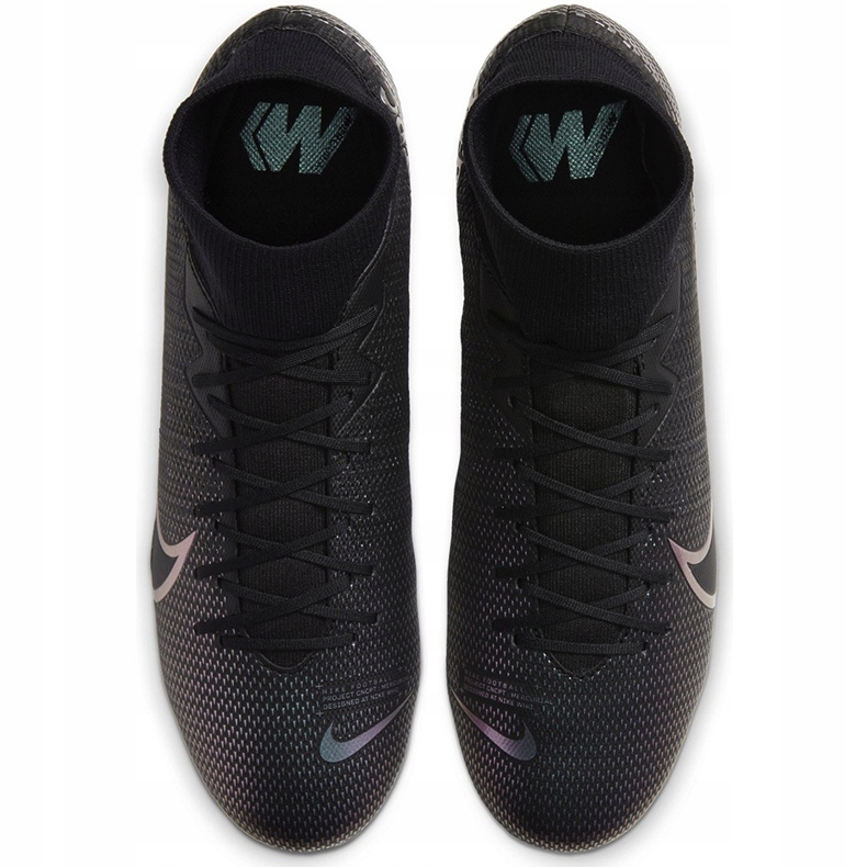 Nike Mercurial Superfly 7 Academy FG / MG AT7946 010 scarpe da calcio nero nero 1