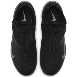 Nike Phantom Vsn 2 Academy Df FG / MG Junior CD4059 010 scarpe da calcio nero nero 1