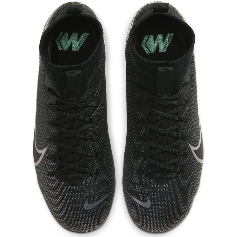 Scarpe da calcio Nike Mercurial Superfly 7 Academy FG / MG Junior AT8120 010 nero nero 1