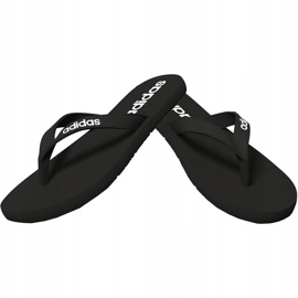 Adidas Eezay Flip Flop nero EG2042 pantofole bianco 1