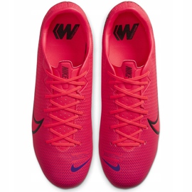Nike Mercurial Vapor 13 Academy FG / MG AT5269 606 scarpe da calcio rosso rosso 1