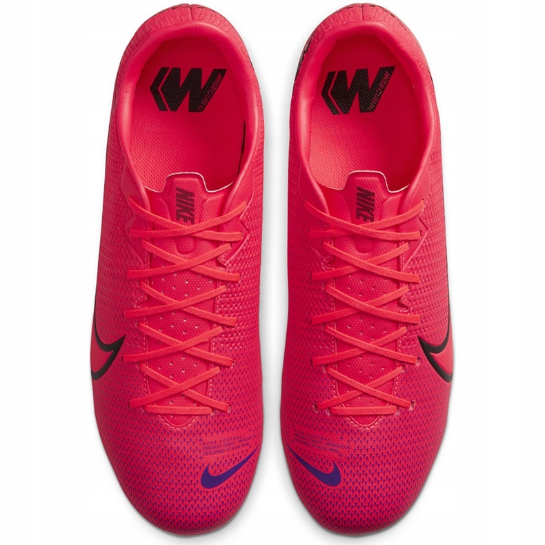 Nike Mercurial Vapor 13 Academy FG / MG AT5269 606 scarpe da calcio rosso rosso 1