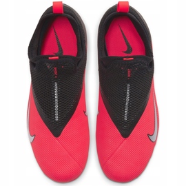 Nike Phantom Vsn 2 Academy Df FG / MG Junior CD4059 606 scarpe da calcio multicolore rosso 1