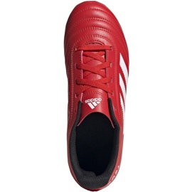 Scarpe da calcio Adidas Copa 20.4 Fg Junior rosse EF1919 rosso rosso 1