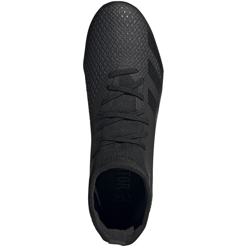 Scarpe da calcio Adidas Predator 20.3 Fg EF1634 nero nero 1