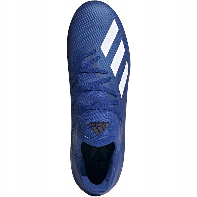 Scarpe da calcio adidas X 19.3 Fg blu EG7130 blu bianco 1