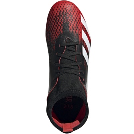Scarpe da calcio adidas Predator 20.3 Fg Jr nere EF1930 multicolore nero 1