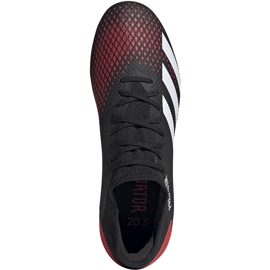 Scarpe calcio adidas Predator 20.3 L Fg nere EE9556 multicolore nero 1