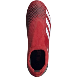 Scarpe da calcio Adidas Predator 20.3 Ll Fg EE9554 rosso rosso 1