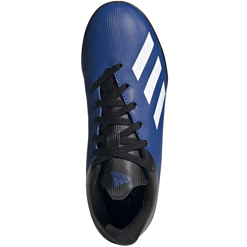 Scarpe da calcio Adidas X 19.4 Tf Jr FV4662 blu blu 1