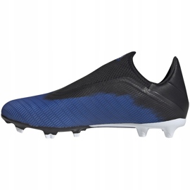 Scarpe da calcio Adidas X 19.3 Ll Fg blu-nere EG7178 1