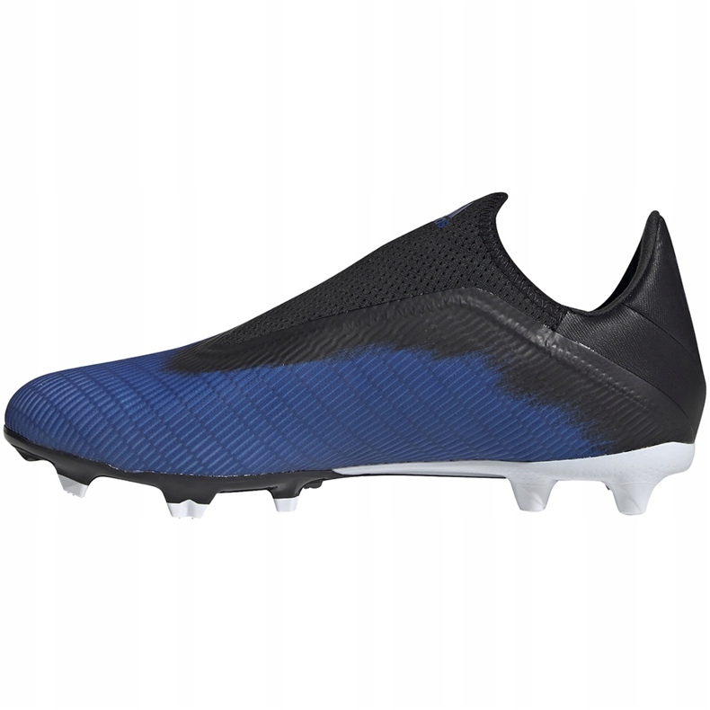 Scarpe da calcio Adidas X 19.3 Ll Fg blu-nere EG7178 1