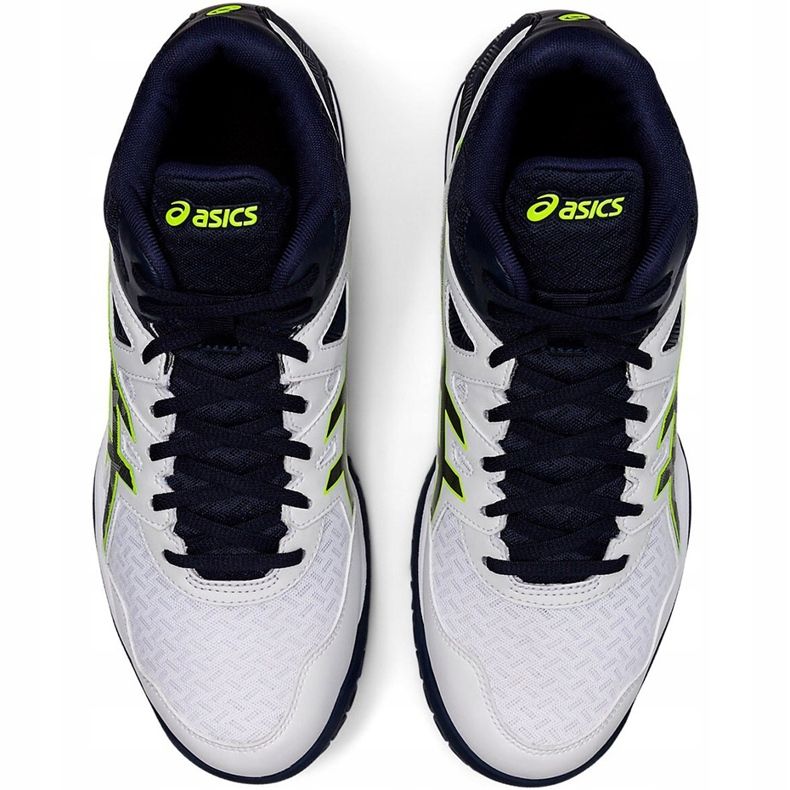 Asics Gel-Task Mt 2 1071A036 101 scarpe da pallavolo uomo bianca bianca 1