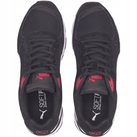 Scarpe Puma Vista nero-bianco-rosso 369365 12 bianca 1