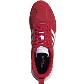 Scarpe da uomo adidas Run60S rosse e bianche EG8689 bianco rosso 1