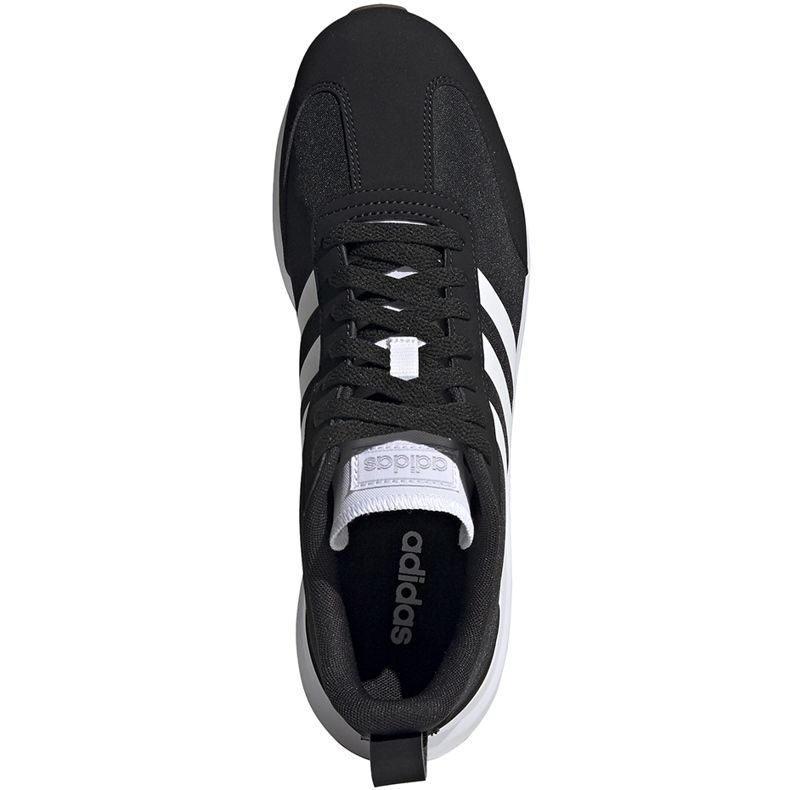 Scarpe da uomo Adidas Run60S bianche e nere EG8690 bianca nero 1